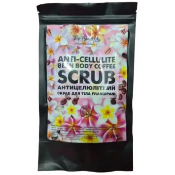 Купить - Top Beauty Perfumed Anti-cellulite Scrub "Frangipani" - Антицеллюлитный кофейный парфюмированный скраб для тела