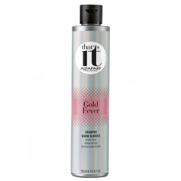 Купить - Alfaparf Milano That's It Gold Fever Shampoo - Шампунь тонирующий в теплые оттенки цвета блонд