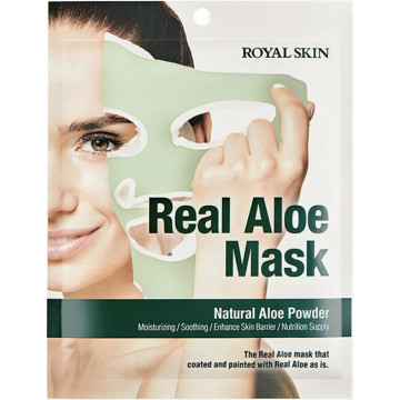 Купить - Royal Skin Real Aloe Mask - Маска для лица с алоэ вера