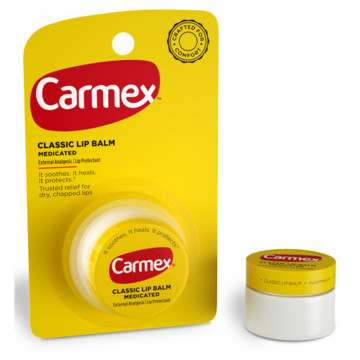 Купить - Carmex Lip Balm Original SPF15 - Бальзам для губ в банке