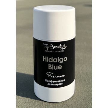 Купить - Top Beauty Hidalgo Blue Deodorant for Men - Сухой парфюмированный дезодорант с пребиотиком для мужчин