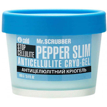 Купить - Mr.Scrubber Stop Cellulite Pepper Slim Anticellulite Cryo-Gel - Антицеллюлитный криогель для тела