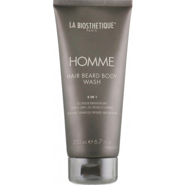 Купить - La Biosthetique Homme Hair Beard Body Wash - Гель для тела, волос и бороды