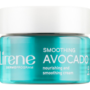 Купить - Lirene Moisture and Nourishment Smoothing Avocado Cream - Гиалуроновый крем, повышающий эластичность