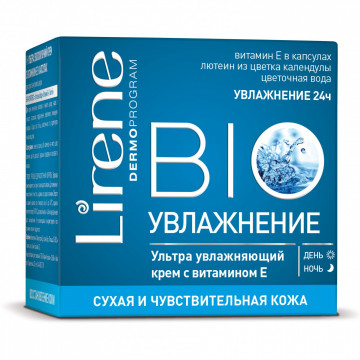 Купить - Lirene Bi Cream - Ультра увлажняющий крем с витамином Е