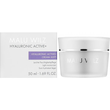 Купить - Malu Wilz Hyaluronic Active+ Cream Soft - Увлажняющий крем для лица