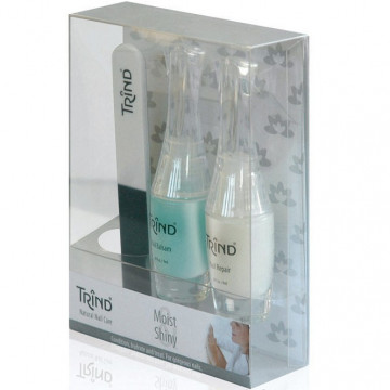 Купить - Trind Moist & Shiny Set - Набор по уходу за ногтями Здоровые и красивые ногти