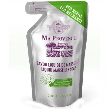 Купить - Ma Provence Savon Liquide Fleur d’Amandier - Жидкое Марсельское мыло Цветок миндаля (запаска)