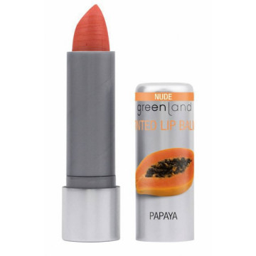 Купить - Greenland Glossy lip balm orange papaya - Бальзам для губ