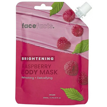 Купить - Face Facts Brightening Raspberry Body Mask - Осветляющая маска для тела "Малина"