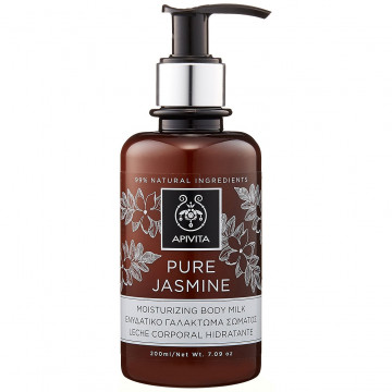 Купить - Apivita pure jasmine moisturizing body milk - Увлажняющее молочко для тела "Чистый жасмин"