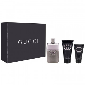 Купить - Gucci Guilty Pour Homme - Подарочный набор (EDT90+S/G50+AFSH75)