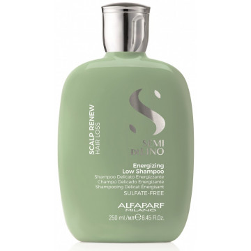 Купить - Alfaparf Milano Semi di Lino Scalp Energizing Low Shampoo - Укрепляющий энергетический шампунь против выпадения волос