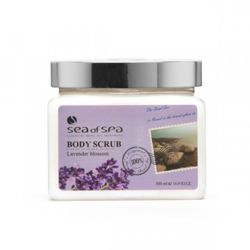 Купить - Sea of SPA Body Scrub Lavender Blossom - Скраб с солями Мертвого моря