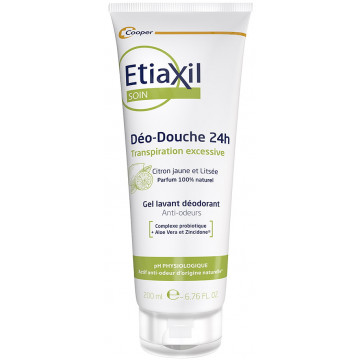 Купить - Etiaxil Shower Gel Deo Citrus 24H - Гель для душа "Защита 24 часа" с цитрусовым ароматом