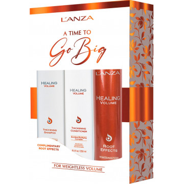 Купить - L'anza Healing Volume Holiday Trio Box - Подарочный набор для придания объема волосам
