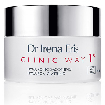 Купить - Dr. Irena Eris Clinic Way 1° Hyaluronic Smoothing Day Cream - Дневной крем для лица "Гиалуроновое разглаживание"