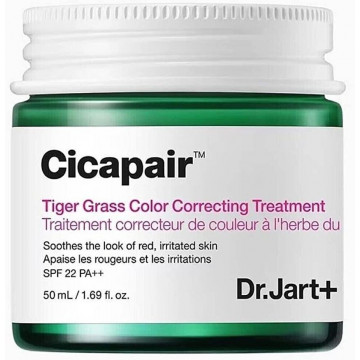 Купить - Dr.Jart+ Cicapair Tiger Grass Color Correcting Treatment - Корректирующий СС крем для лица с SPF 22
