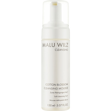 Купить - Malu Wilz Cotton Blossom Cleansing Mousse - Мусс для умывания с цветами хлопка