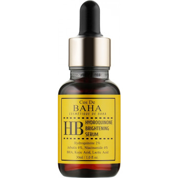 Купить - Cos De BAHA Hydroquinone Brightening Serum - Интенсивная сыворотка против пигментации с гидрохиноном