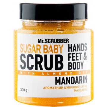 Купить - Mr.Scrubber Sugar Baby Mandarin Scrub - Сахарный скраб для тела