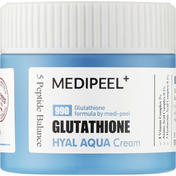 Купить - Medi Peel Glutathione Hyal Aqua Cream - Увлажняющий витаминный крем-гель для сияния кожи лица