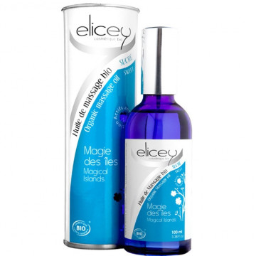 Купить - Elicey Organic Massage Oil Magical Island - Масло массажное Магический Остров