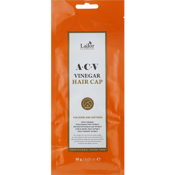 Купить - La'dor ACV Vinegar Hair Cap - Маска-шапочка для волос с яблочным уксусом