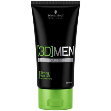 Купить - Schwarzkopf Professional 3D Men Strong Hold Gel - Гель для волос сильной фиксации