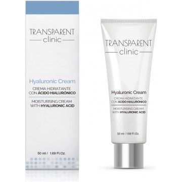 Купить - Transparent Clinic Hyaluronic Cream - Увлажняющий крем для лица с гиалуроновой кислотой