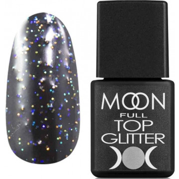 Купить - Moon Full Top Glitter - Топ для гель лака