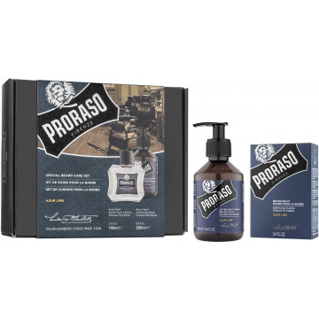 Купить - Proraso Azur Lime Beard Care Set - Подарочный набор для ухода за бородой