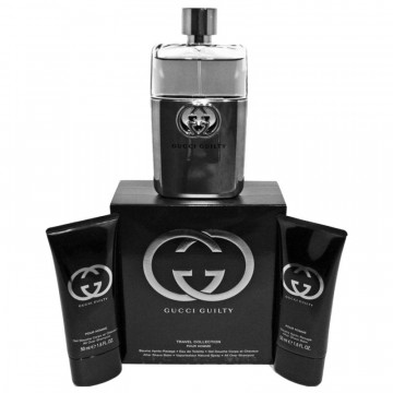 Купить - Gucci Guilty Pour Homme - Подарочный набор (EDT50+S/G50+AFSH50)