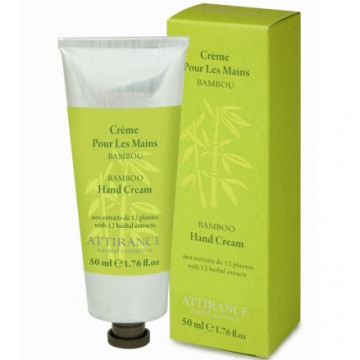 Купить - Attirance Nourishing Bamboo Hand Cream - Крем для рук Бамбук