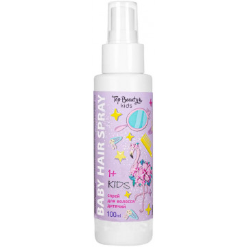 Купить - Top Beauty Baby Hair Spray 1+ - Спрей для легкого расчесывания детских волос