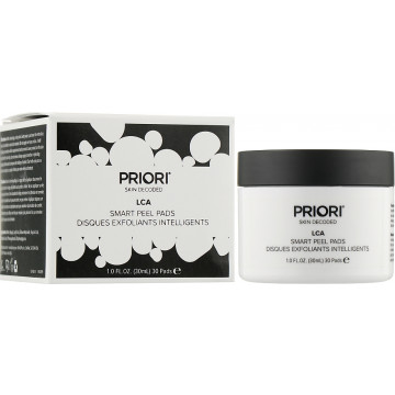 Купить - Priori LCA Smart Peel Pads - Смарт пады для идеальной шлифовки лица с молочной кислотой