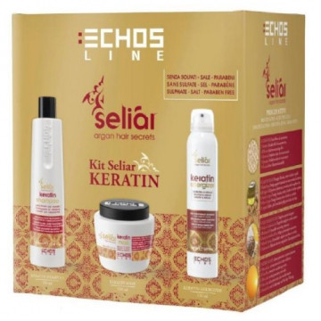 Купить - Echosline Seliar Keratin Kit - Набор для поврежденных и окрашенных волос 