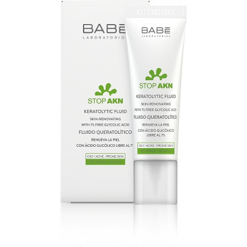 Купить - Babe Laboratorios Stop AKN Keratolytic Fluid - Кератолитический флюид с гликолиевой кислотой