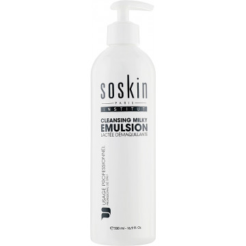 Купить - Soskin Cleansing Milky Emulsion - Очищающее эмульсия-молочко для лица с гликолиевой кислотой