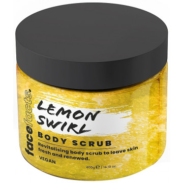 Купить - Face Facts Lemon Swirl Body Scrub - Скраб для тела "Лимонный водоворот"