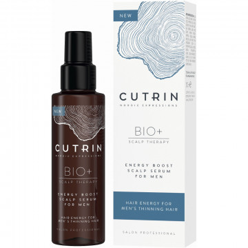 Купить - Cutrin Bio+ Energy Boost Scalp Serum For Men - Стимулирующий лосьон для мужчин против выпадения