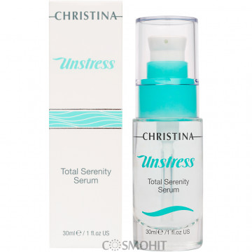 Купить - Christina Unstress Total Serenity Serum - Успокаивающая сыворотка “Тоталь” 