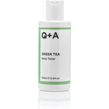 Купить - Q+A Green Tea Daily Toner - Успокаивающий тонер для лица с зеленым чаем