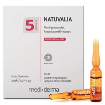 Купить - Sesderma Natuvalia Firming Ampoules - Сыворотка с лифтинг-эффектом