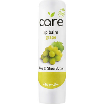 Купить - Quiz Cosmetics Lip Balm Care Aloe & Shea Butter - Бальзам для губ с алоэ и маслом ши