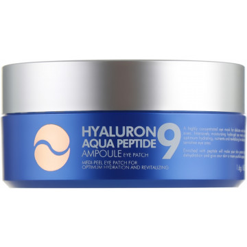 Купить - Medi Peel Hyaluron Aqua Peptide 9 Ampoule Eye Patch - Гидрогелевые патчи глубокого с экстрактом морских водорослей и пептидами