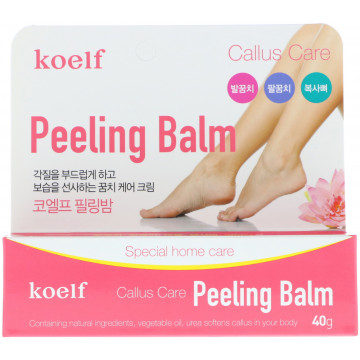 Купить - Petitfee & Koelf Peeling Balm - Пилинг-бальзам для грубой кожи ног, рук и локтей