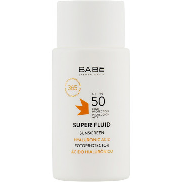 Купить - Babe Laboratorios Sun Protection Super Fluid SPF 50 - Солнцезащитный супер флюид SPF 50 для всех типов кожи