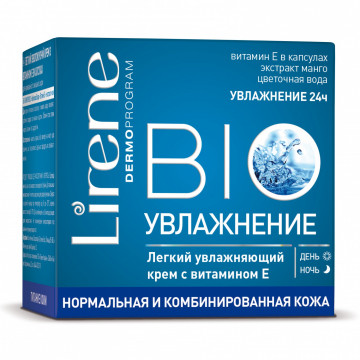 Купить - Lirene Bi Cream - Легкий увлажняющий крем с витамином Е