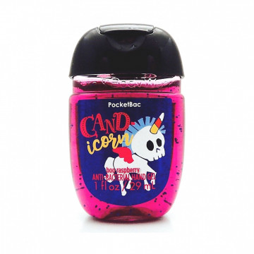 Купить - Bath & Body Works Anti-Bacterial Hand Gel Cand Icorn (Boo Raspberry) - Антисептический гель для рук